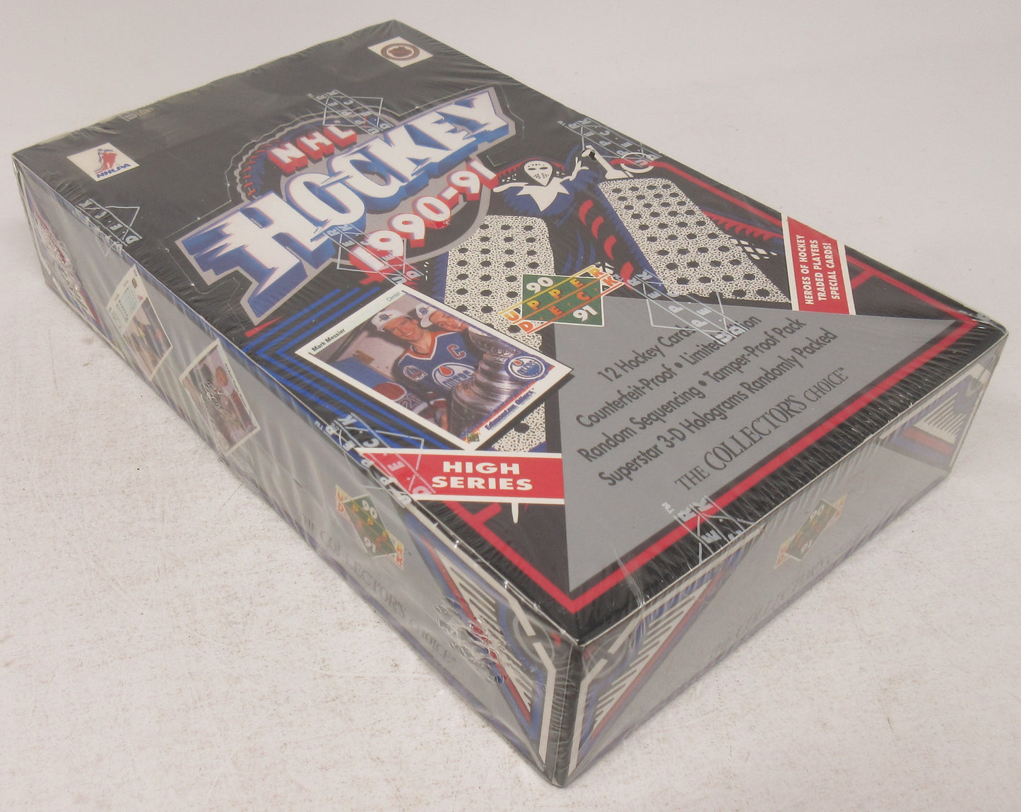 1990/91 Upper Deck Hockey High Series Box (U.S.) (36/12)