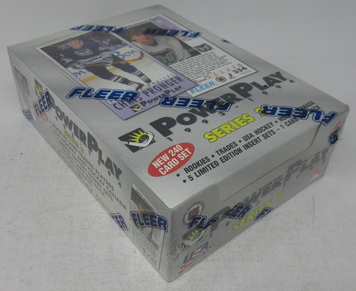 1993/94 Fleer Power Play Hockey Series 2 Box (36/12)