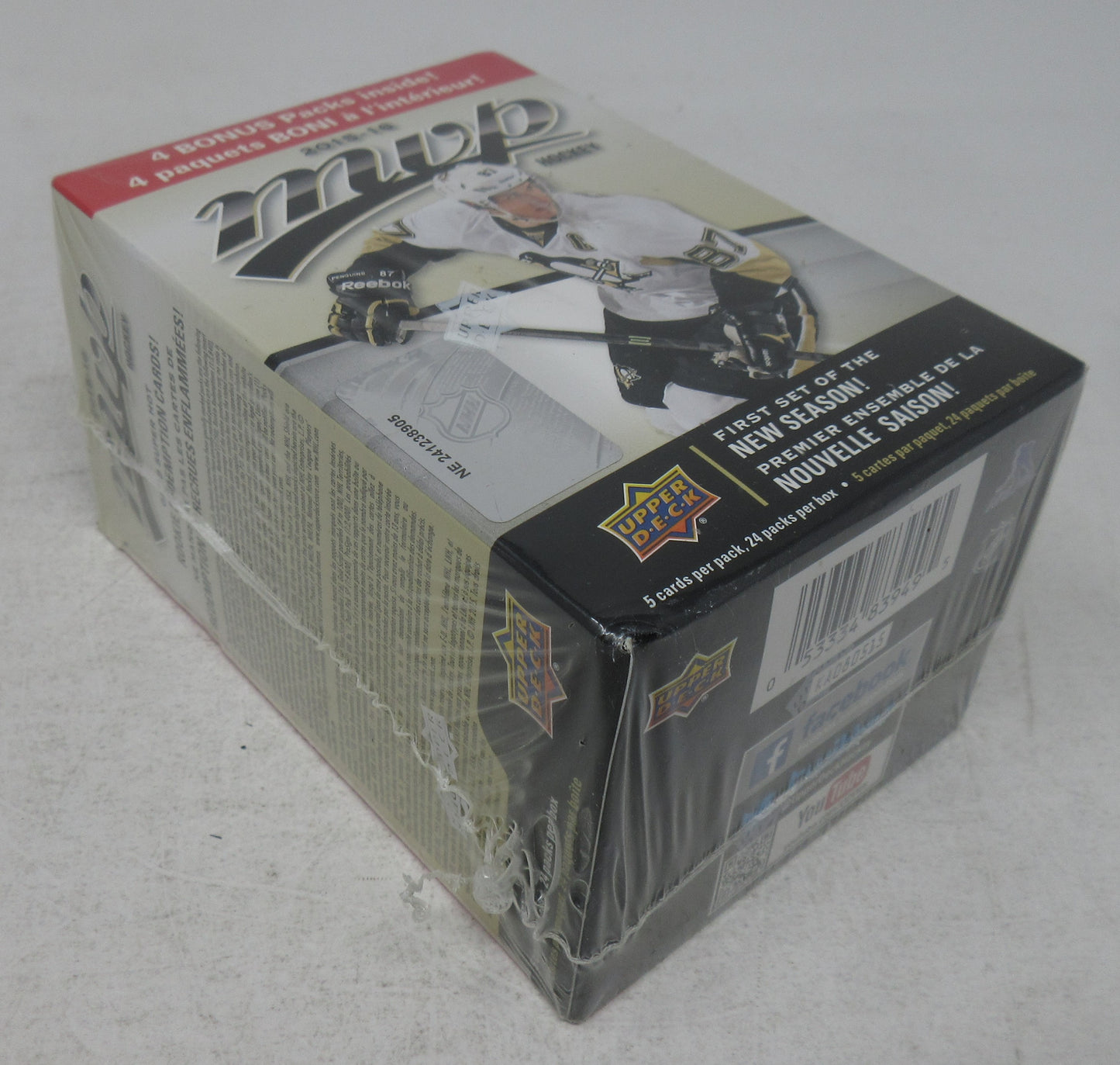 2015/16 Upper Deck MVP Hockey Blaster Box (24/5)