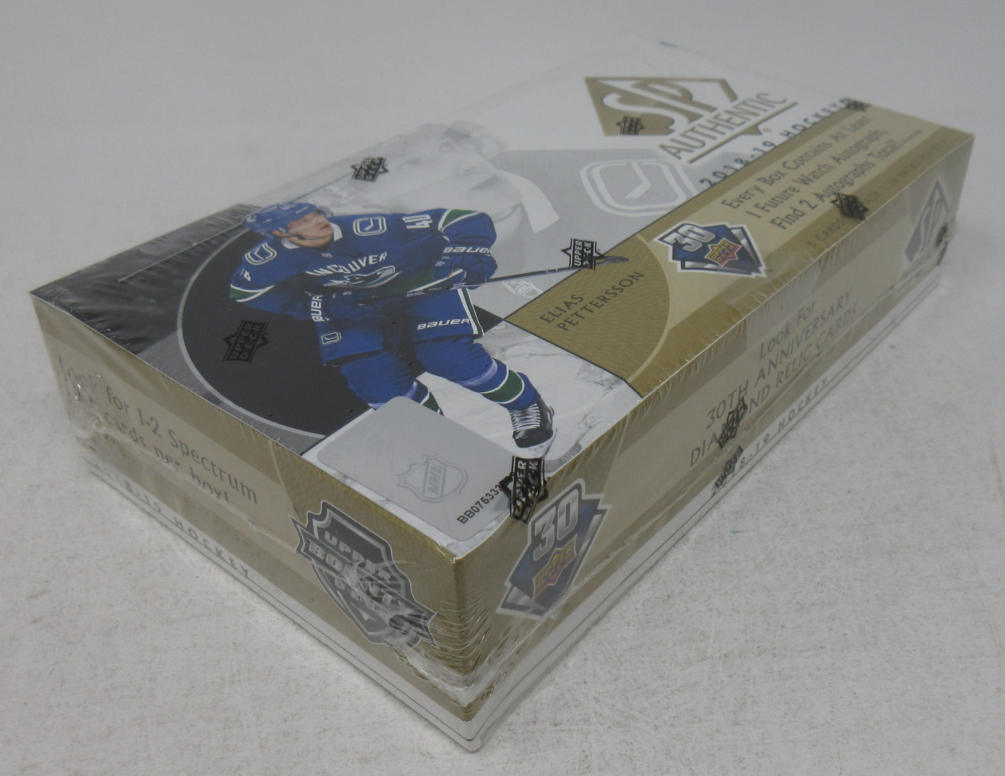2018/19 Upper Deck SP Authentic Hockey Box (Hobby) (18/5)