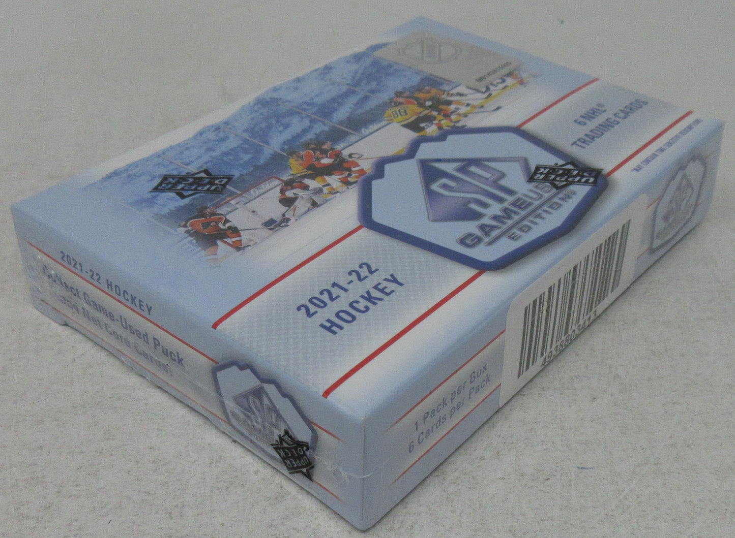 2021/22 Upper Deck SP Game Used Edition Hockey Box (Hobby) (6 Cards)