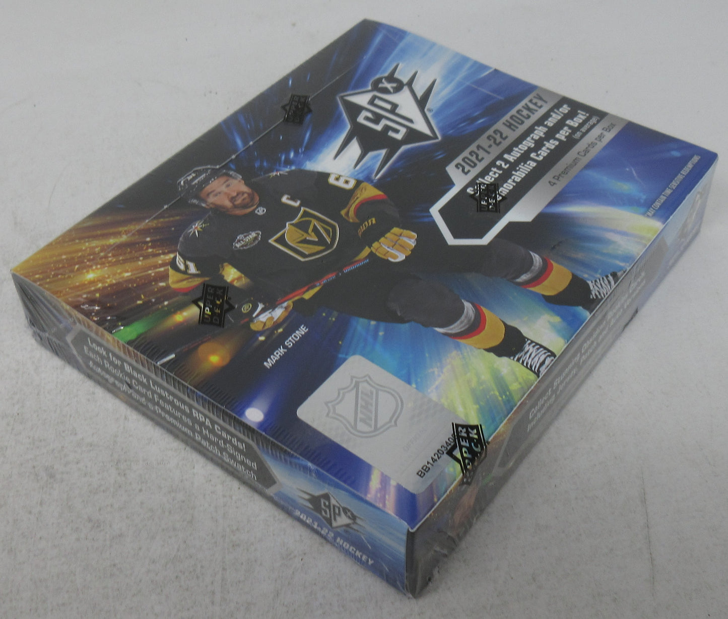2021/22 Upper Deck SPX Hockey Box (Hobby) (4 Cards)