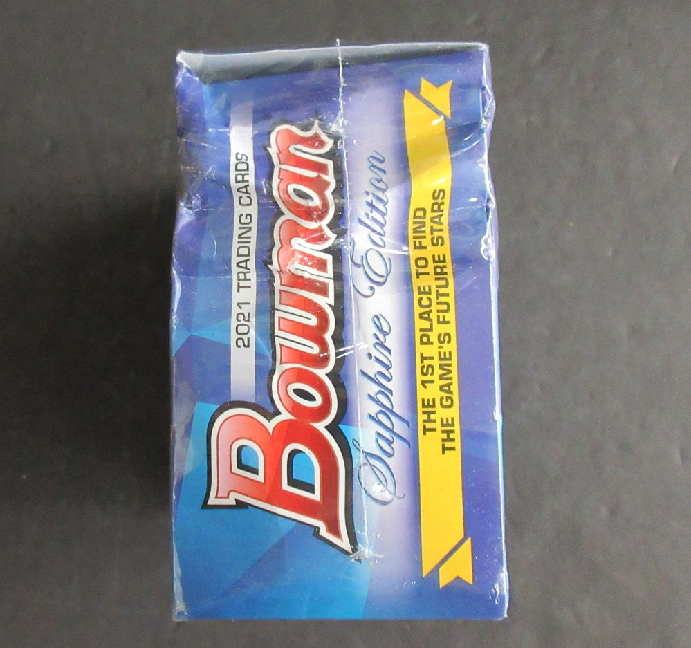 2021 Bowman Baseball Sapphire Edition Box (Hobby) (8/4) (Read)