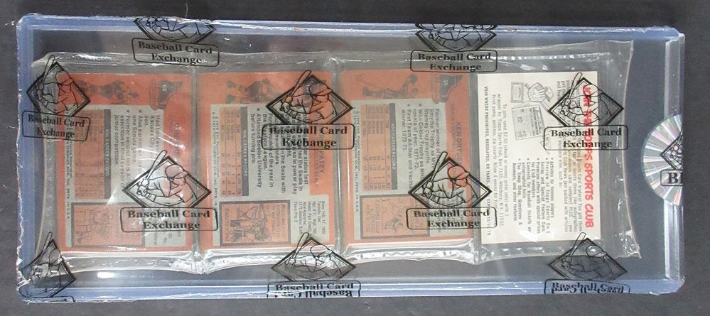 1975/76 Topps Hockey Unopened Rack Pack (BBCE) (Dryden Back)