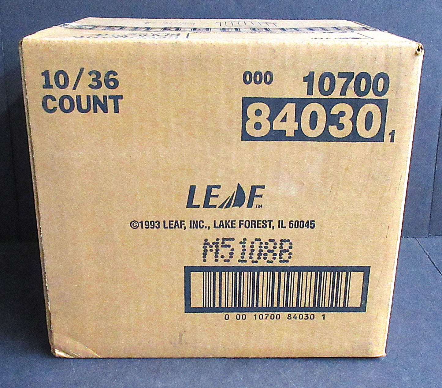 1995 Leaf Baseball Series 1 Case (Retail) (10 Box) (84030)