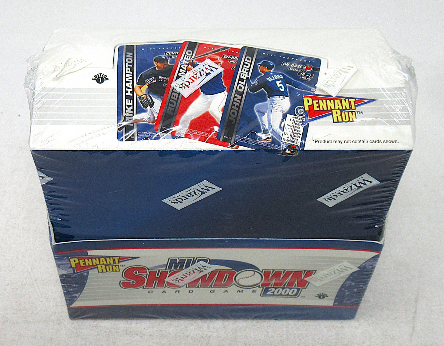 2000 WOTC Baseball MLB Showdown Pennant Run Booster Box (36/7+2)