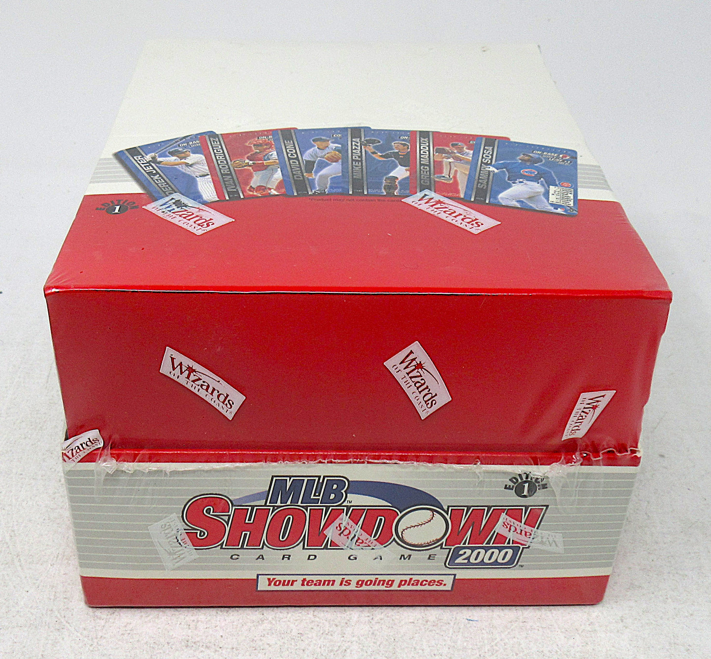 2000 WOTC Baseball MLB Showdown Draft Pack 1st Edition Deck Box (12/60)