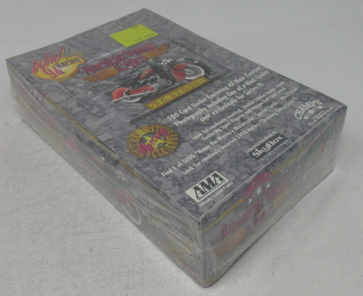 1994 Skybox Champs American Vintage Cycles Series 2 Box