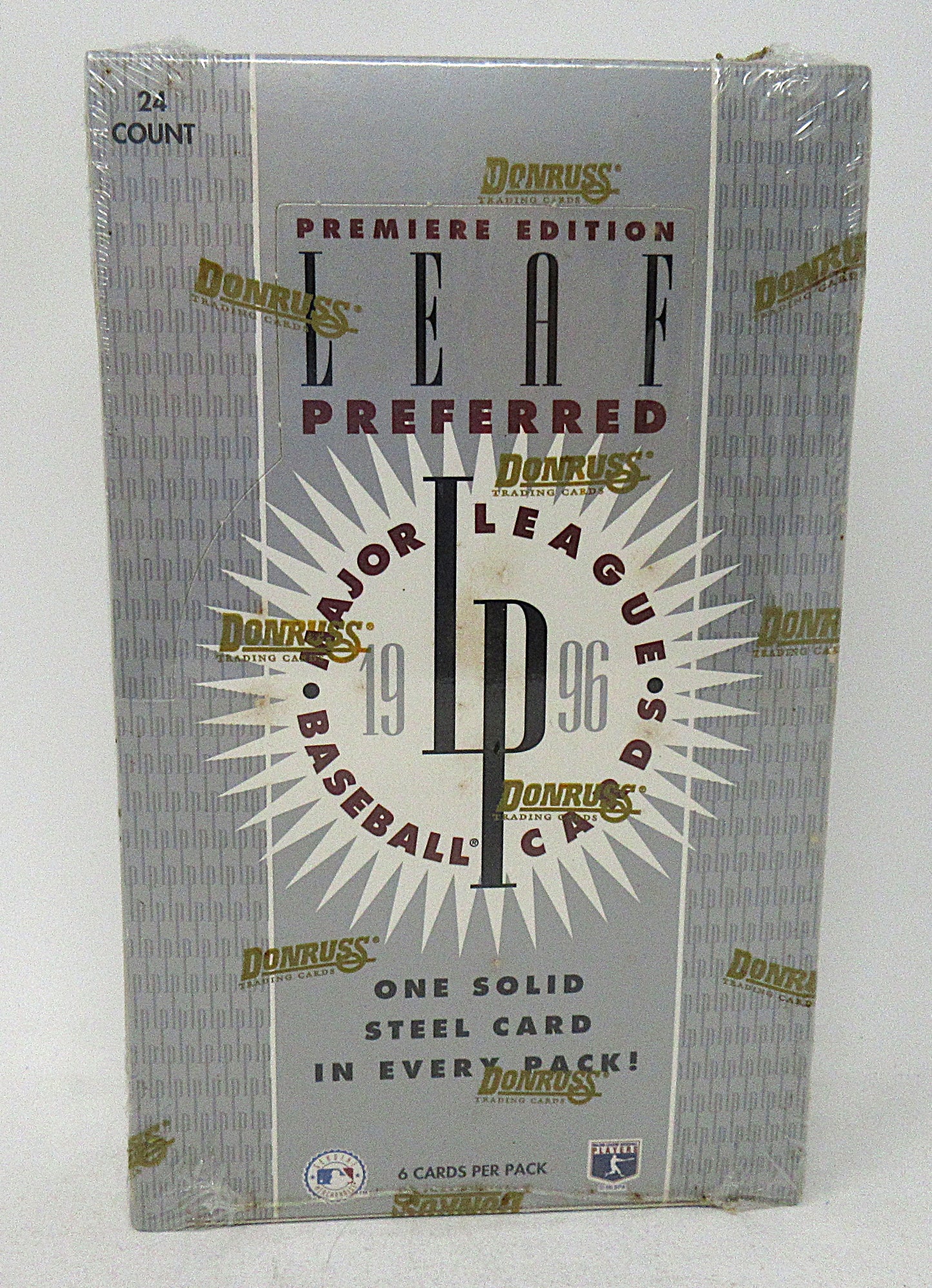 1996 Leaf Preferred Baseball Box (24/6)
