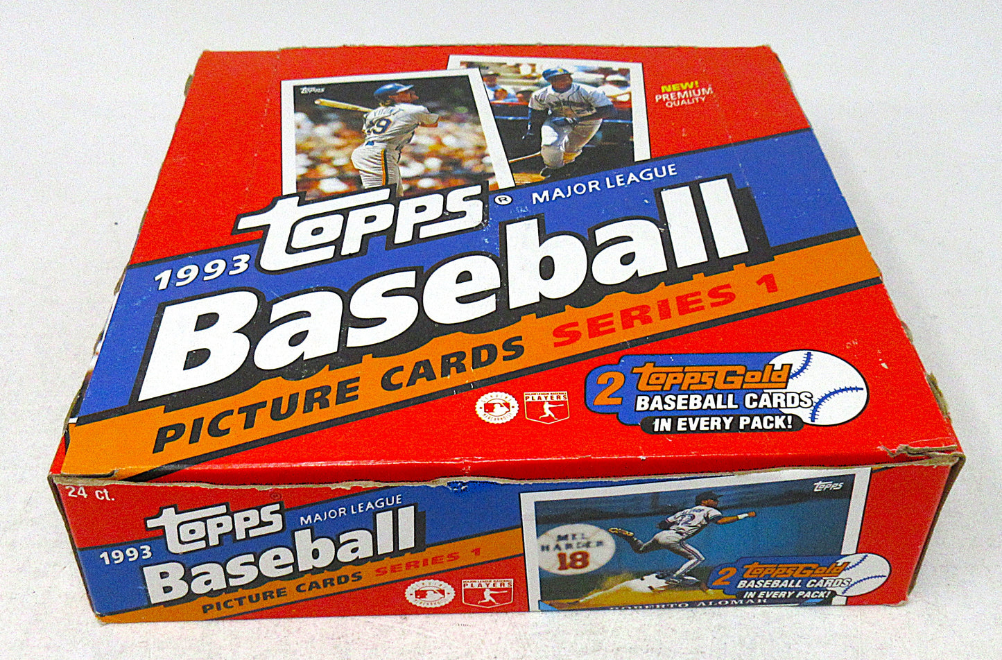1993 Topps Baseball Series 1 Jumbo Box (24/18)