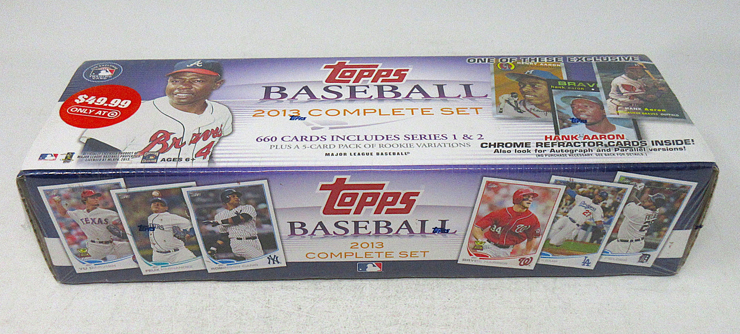 2013 Topps Baseball Factory Set (Target) (Hank Aaron)