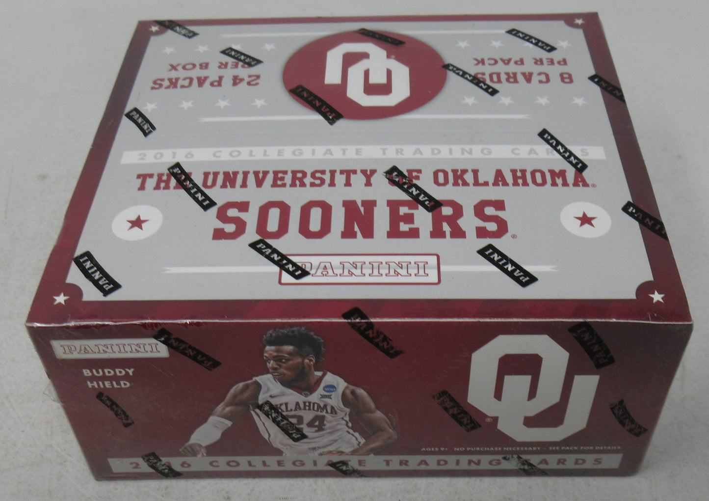 2016 Panini University of Oklahoma Sooners Collegiate Multi-Sport Box (24/8)