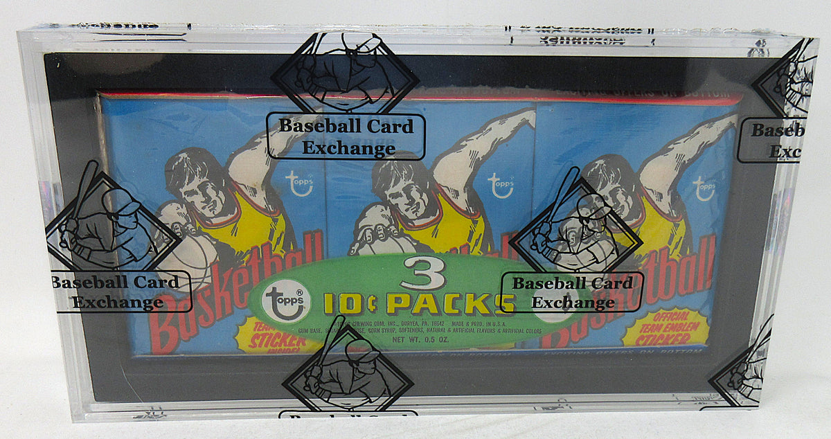 1973/74 Topps Basketball Unopened Wax Pack Tray (BBCE)