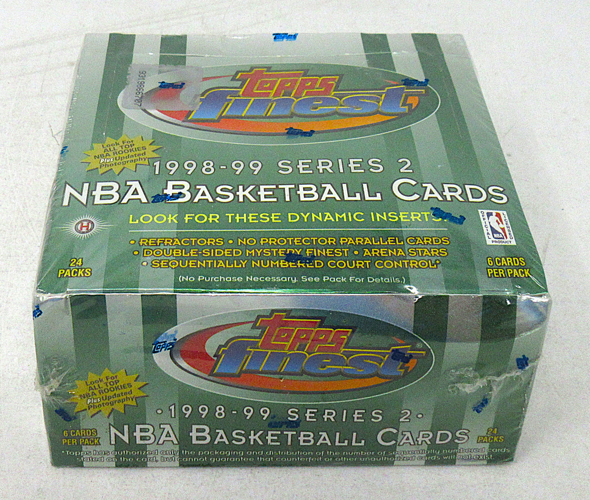 1998/99 Topps Finest Basketball Series 2 Box (Hobby)