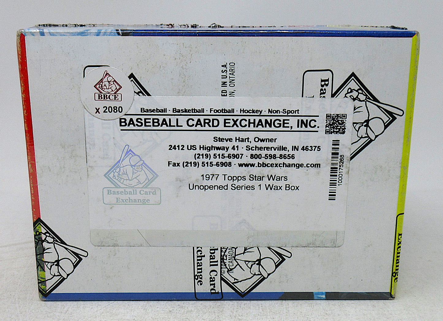 1977 Topps Star Wars Unopened Series 1 Wax Box (BBCE) (X2080)