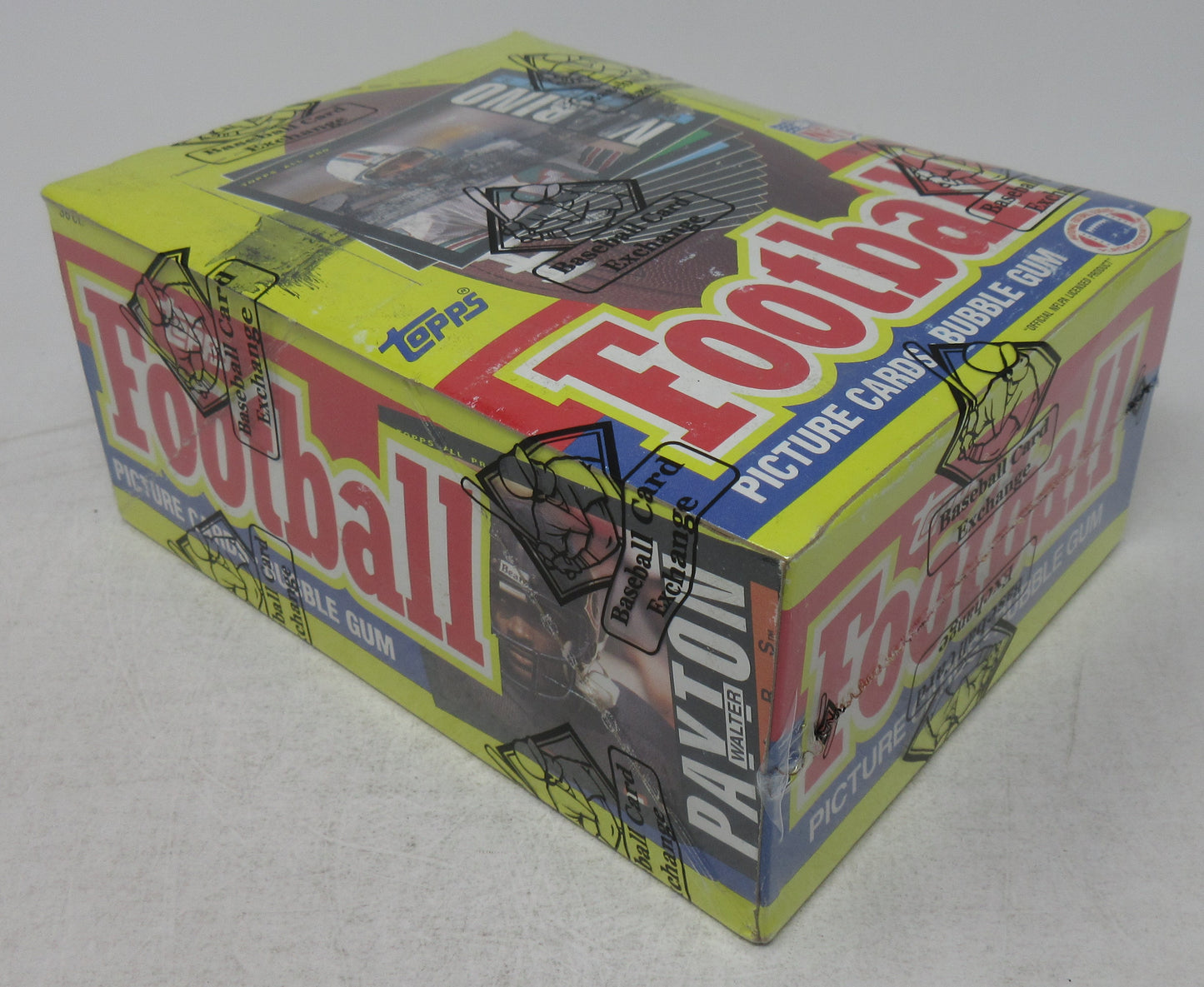 1985 Topps Football Unopened Wax Box (BBCE) (White Wrapper)