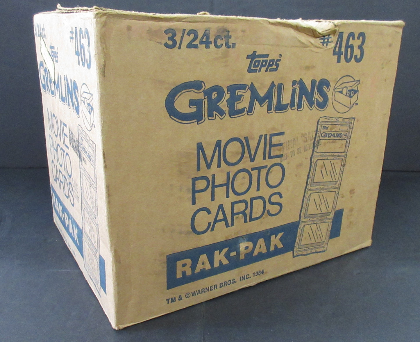 1984 Topps Gremlins Rack Case (3 Box)