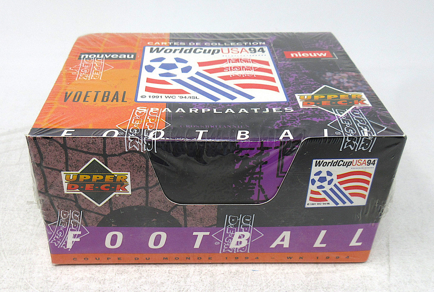 1994 Upper Deck World Cup Soccer Box (Dutch) (30/10)