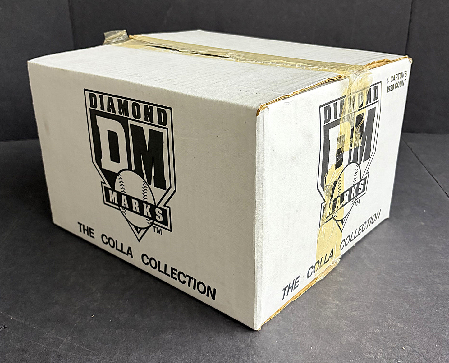 1993 Diamond Marks Baseball Test Issue Case (4 Box)