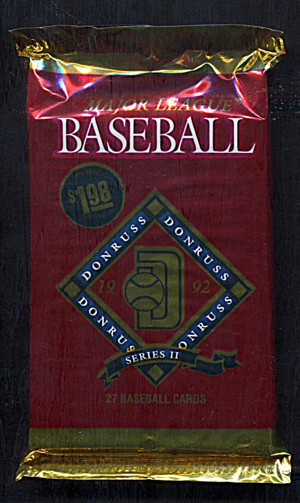 1992 Donruss Baseball Unopened Series 2 Jumbo Pack (Pre-Priced) (27)