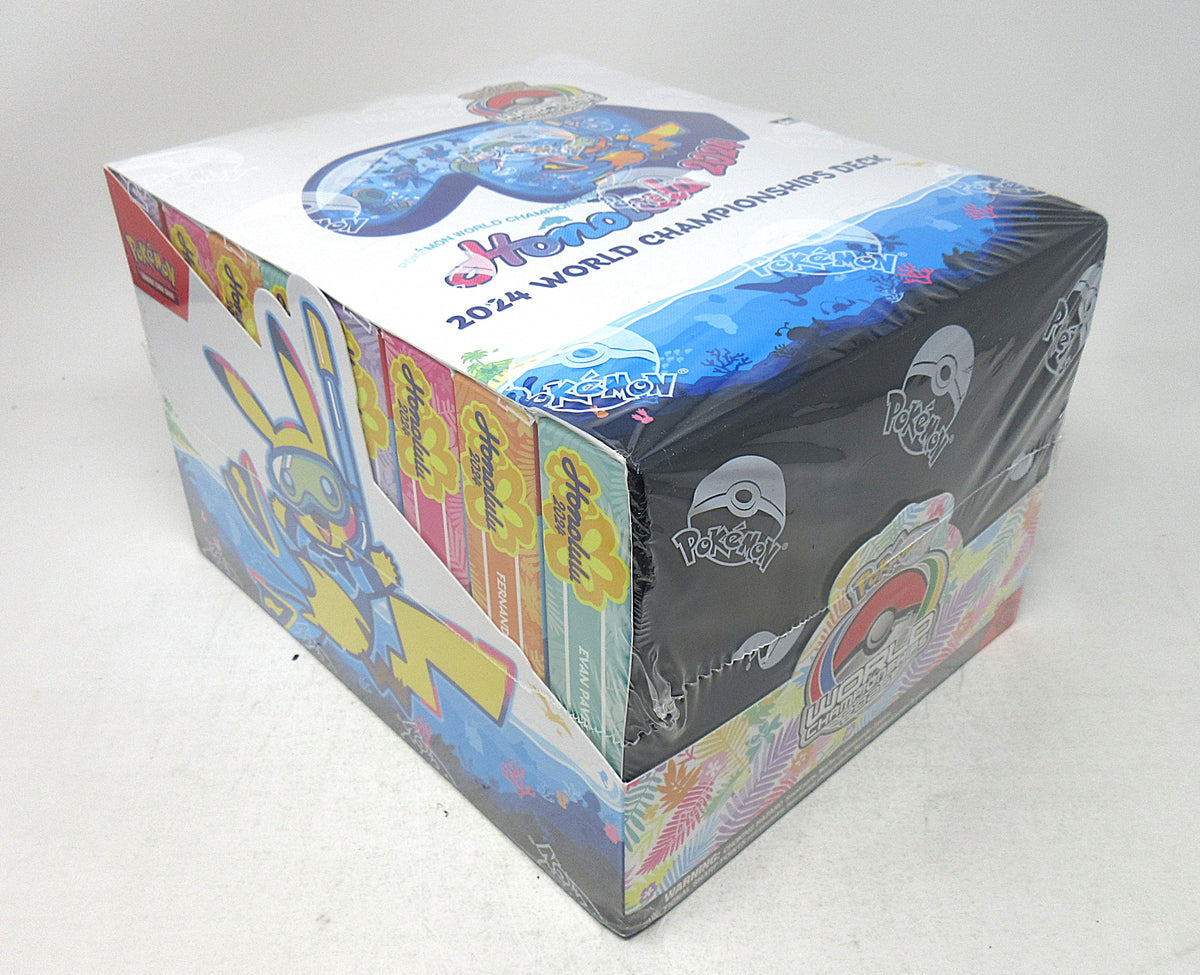 Pokemon 2024 World Championships Deck Display Box (8 Decks)