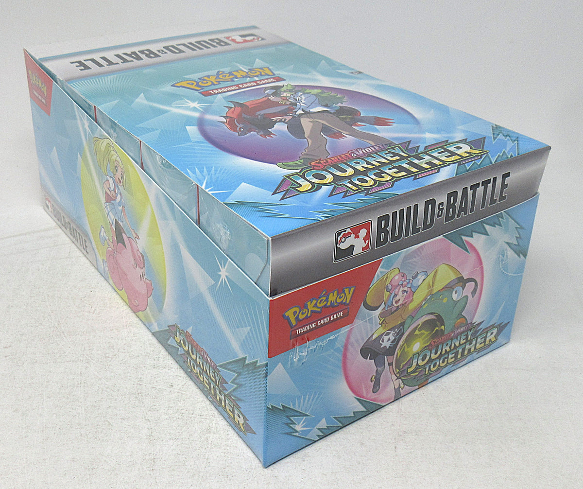 Pokemon Scarlet & Violet Journey Together Build & Battle Box Case (10 Box)