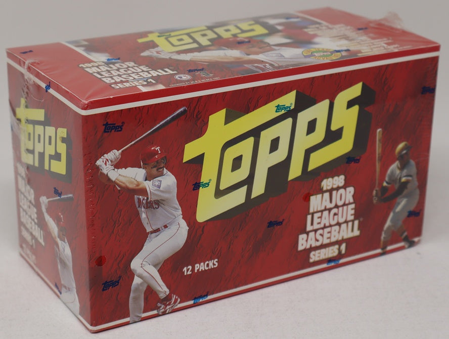 1998 Topps Baseball Series 1 Jumbo Box (HTA)