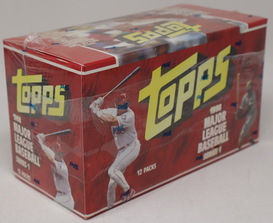 1998 Topps Baseball Series 1 Jumbo Box (HTA) (12/40)