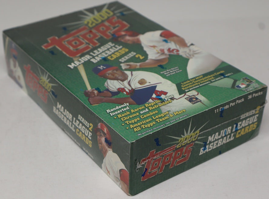 2000 Topps Baseball Series 2 Box (Retail) (36/11)