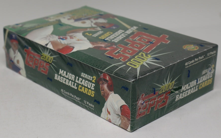 2000 Topps Baseball Series 2 Jumbo Box (HTA) (12/40)