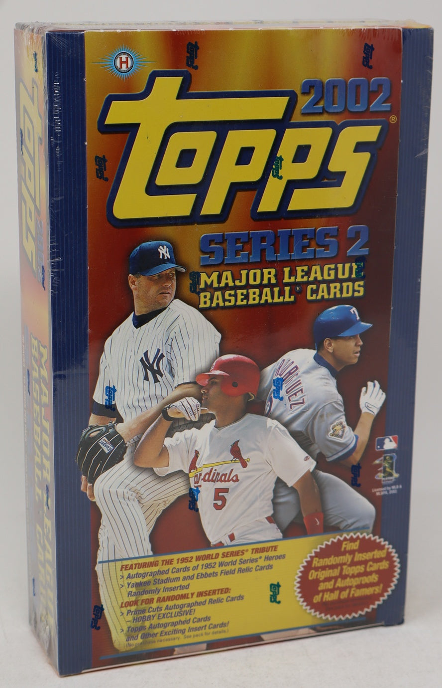 2002 Topps Baseball Series 2 Box (Hobby) (36/10)
