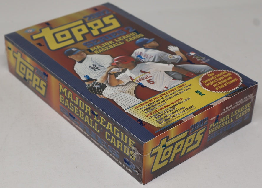 2002 Topps Baseball Series 2 Box (Hobby) (36/10)