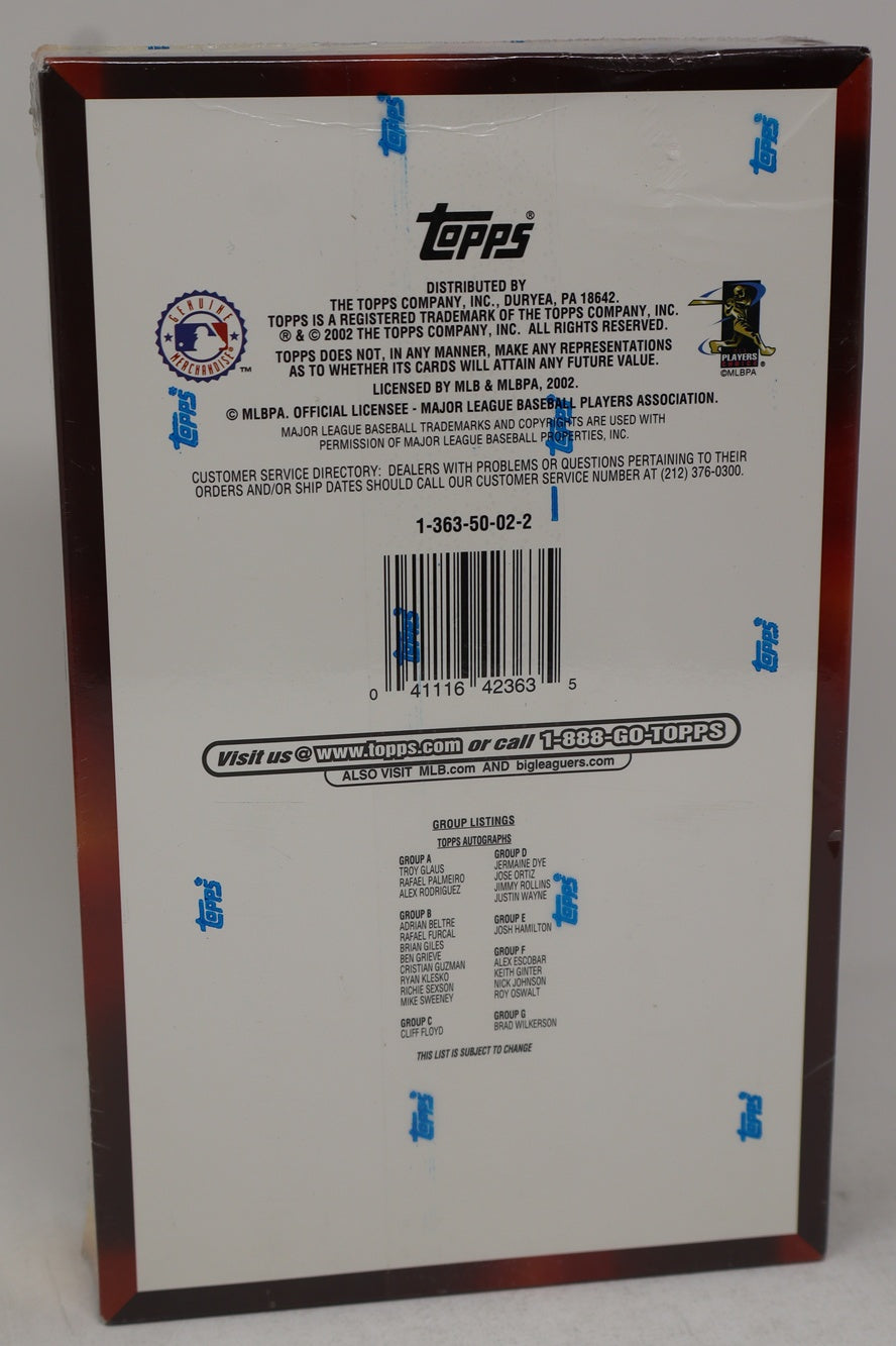 2002 Topps Baseball Series 2 Box (Hobby) (36/10)