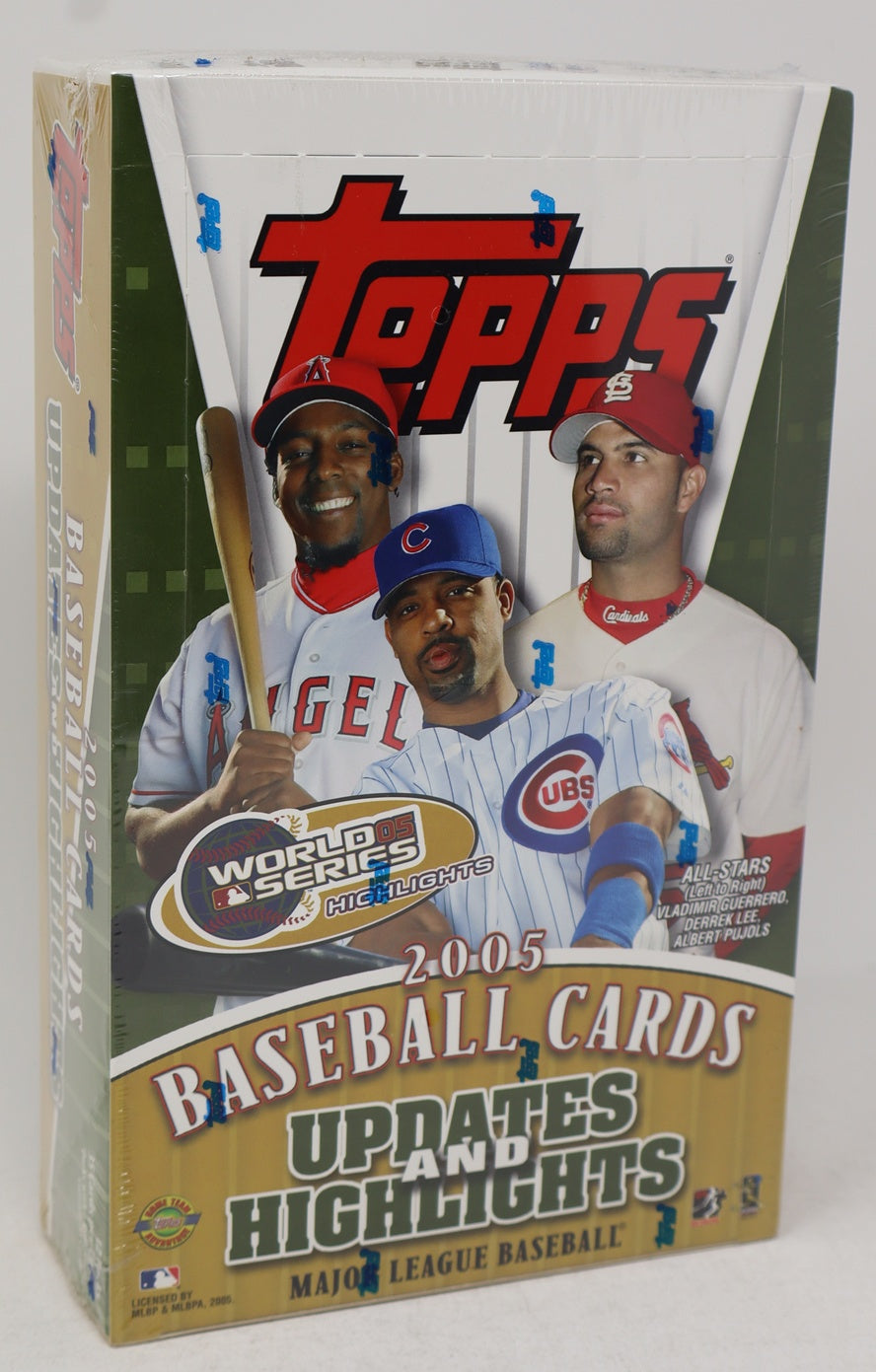 2005 Topps Baseball Updates and Highlights Jumbo Box (HTA) (12/35)