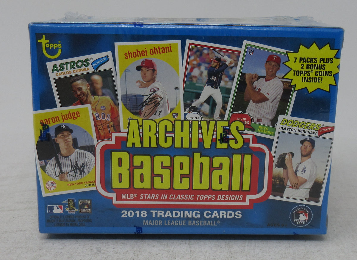 2018 Topps Archives Baseball Blaster Box (7/8)