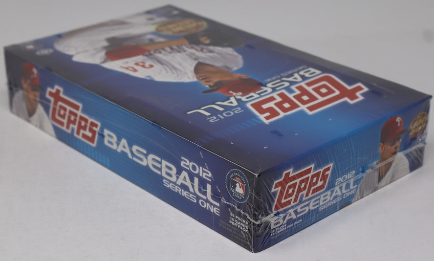2012 Topps Baseball Series 1 Box (Hobby) (36/10)