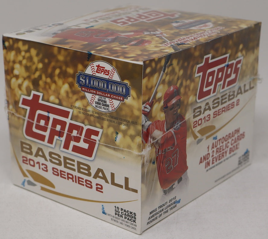 2013 Topps Baseball Series 2 Jumbo Box (HTA) (10/50)