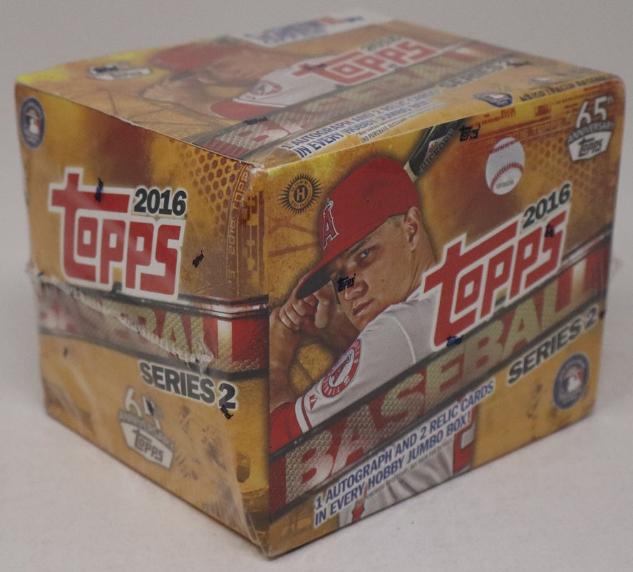 2016 Topps Baseball Series 2 Jumbo Box (Hobby) (10/50)
