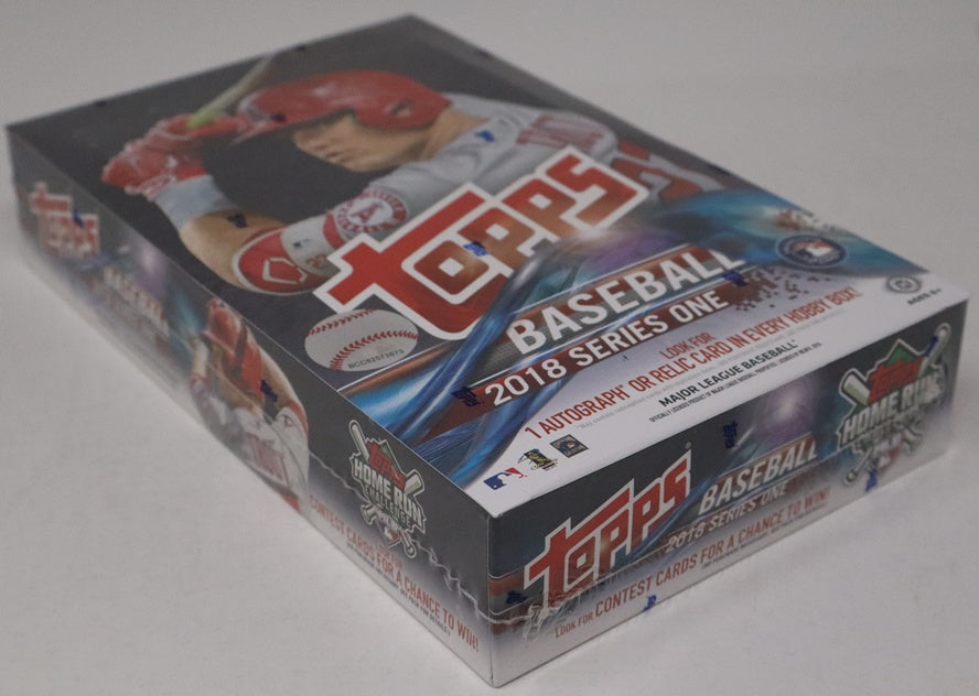 2018 Topps Baseball Series 1 Box (Hobby) (36/10)