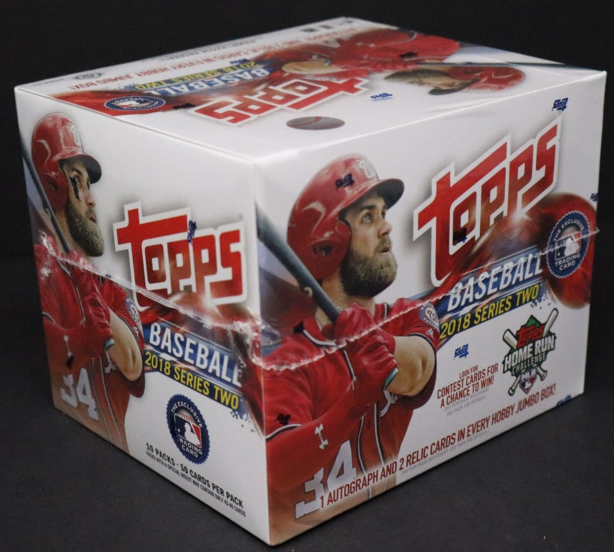 2018 Topps Baseball Series 2 Jumbo Box (Hobby) (10/50)
