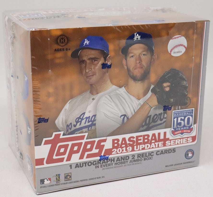 2019 Topps Baseball Update Series Jumbo Box (Hobby) (10/46)