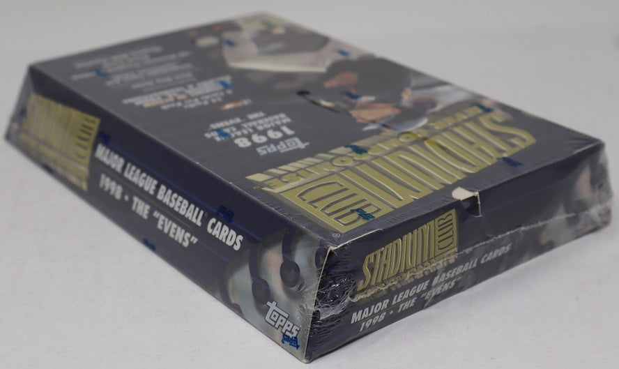1998 Topps Stadium Club Baseball The Evens Box (Retail) (24/6)