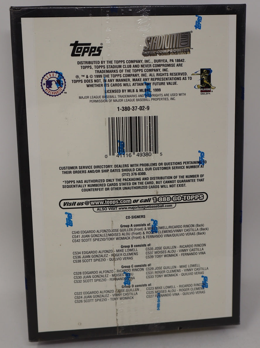 1999 Topps Stadium Club Baseball Series 2 Box (Hobby) (24/6)