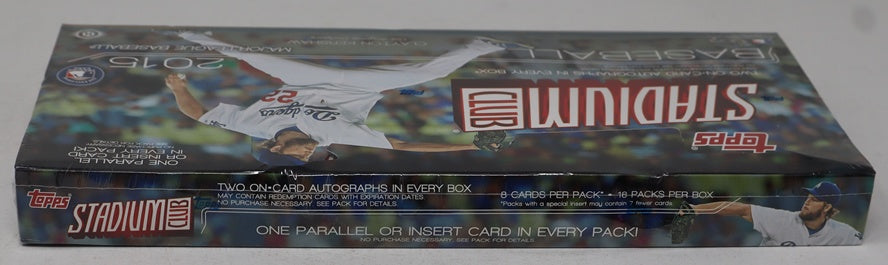 2015 Topps Stadium Club Baseball Box (Hobby) (16/8)