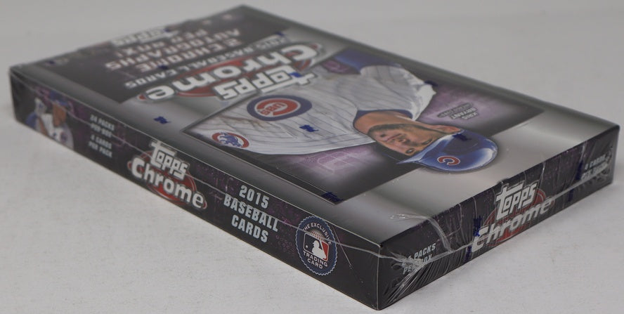 2015 Topps Chrome Baseball Box (Hobby) (24/4)