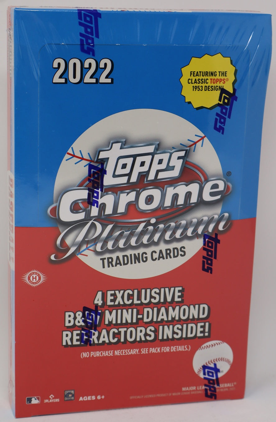 2022 Topps Chrome Platinum Anniversary Baseball Lite Box (Hobby) (16/4)