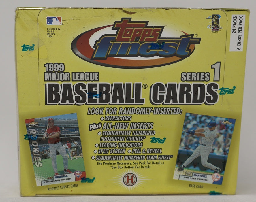 1999 Topps Finest Baseball Series 1 Box (Hobby)