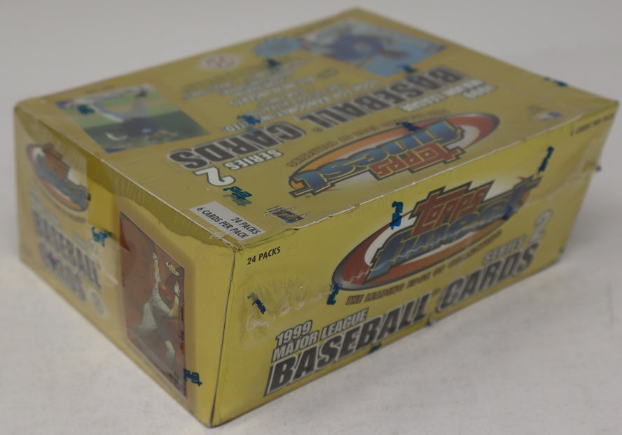 1999 Topps Finest Baseball Series 2 Box (Hobby) (24/6)