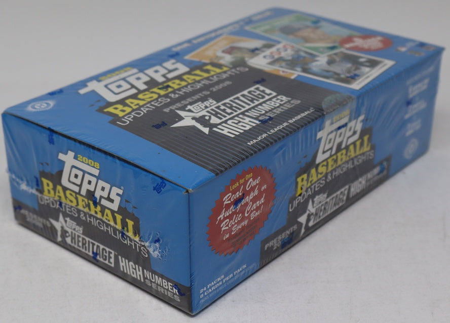 2008 Topps Heritage High Number Baseball Box (Hobby) (24/8)