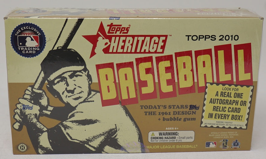 2010 Topps Heritage Baseball Box (Hobby) (24/8)